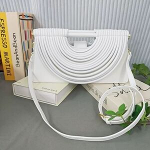 Elegant White Handbag